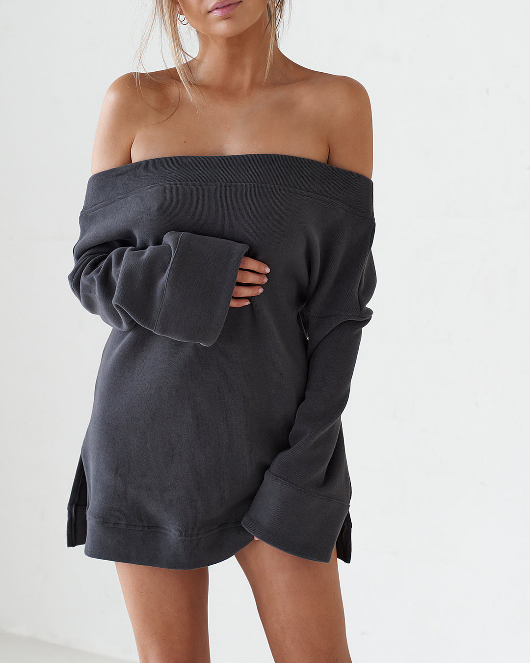 Off The Shoulder Mini Dress (Sample)