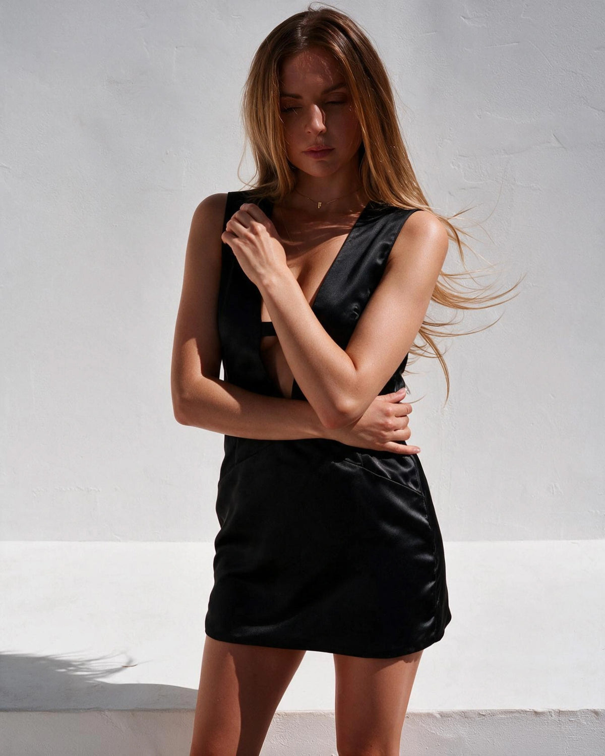 Stevie Mini Dress - Black