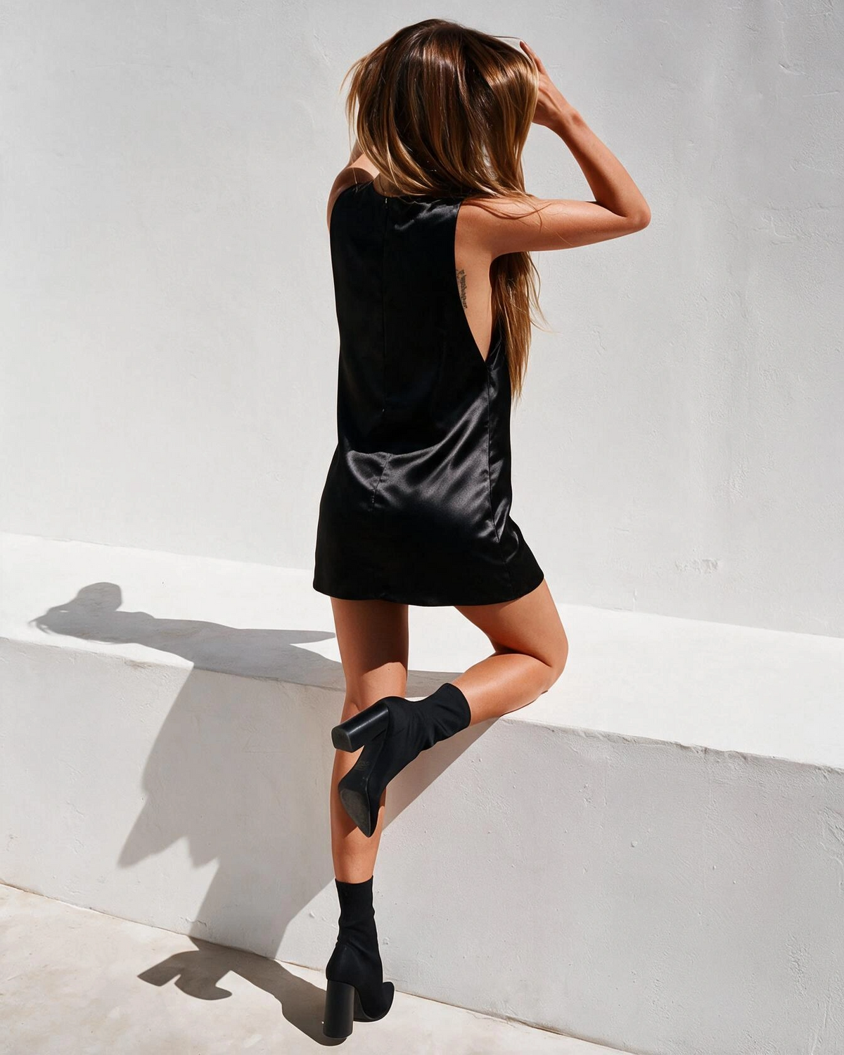 Stevie Mini Dress - Black